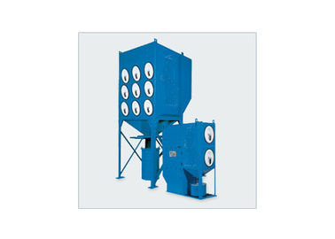 High Filtration Downflow Cartridge Dust Collector ,  Horizontal Industrial Dust Collector Welding Fume